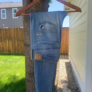 American Eagle Jeans and Hollister Jean Shorts